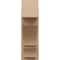 Ekena Millwork 7 1/2-in W x 18-in D x 22-in H Balboa Block Rough Cedar Woodgrain TimberThane Outlooker, Primed Tan OUTUR075X18X22BOA44RCPR - alternate 6